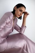 TRAJE LILAC MIDI