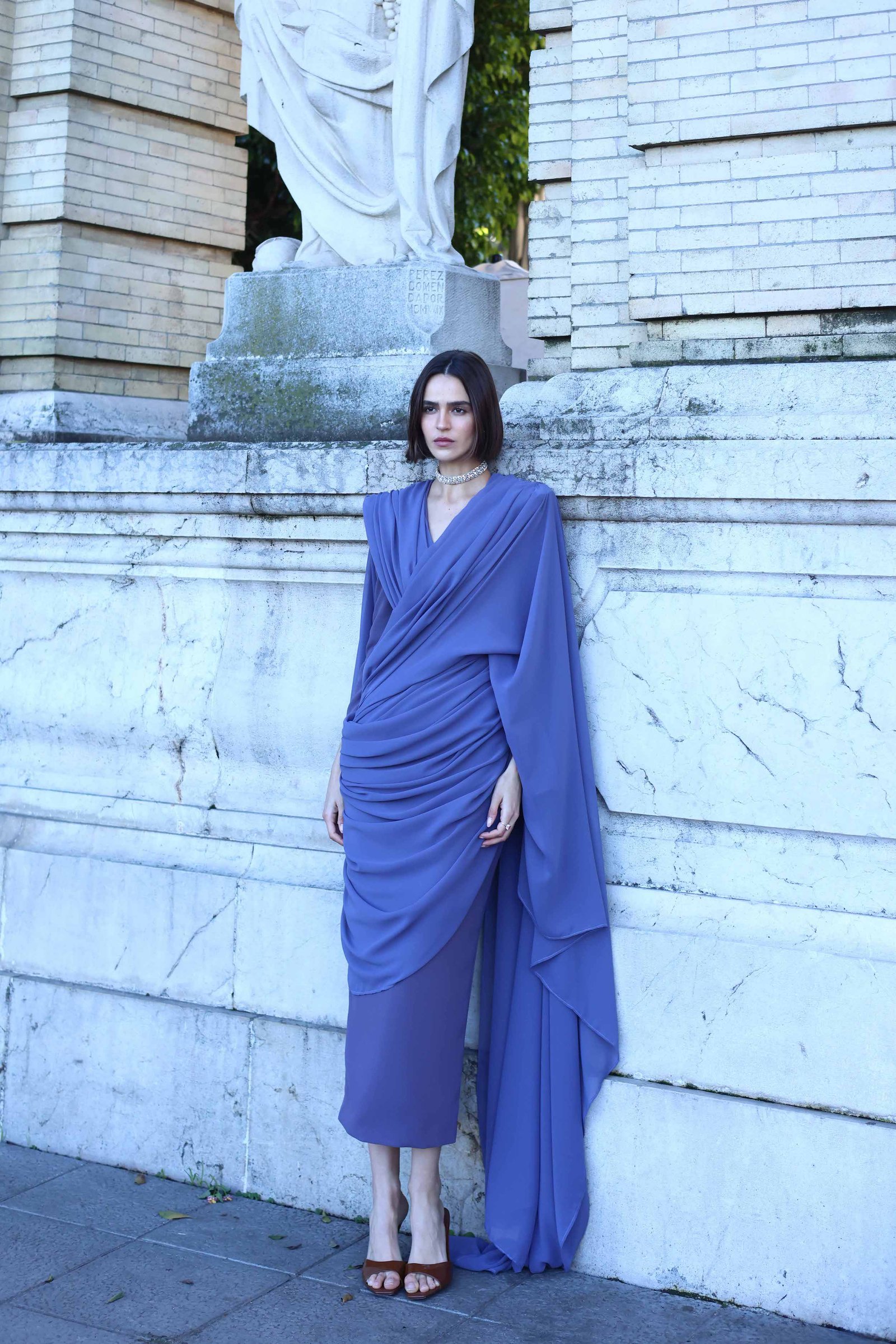 VESTIDO DRAPE