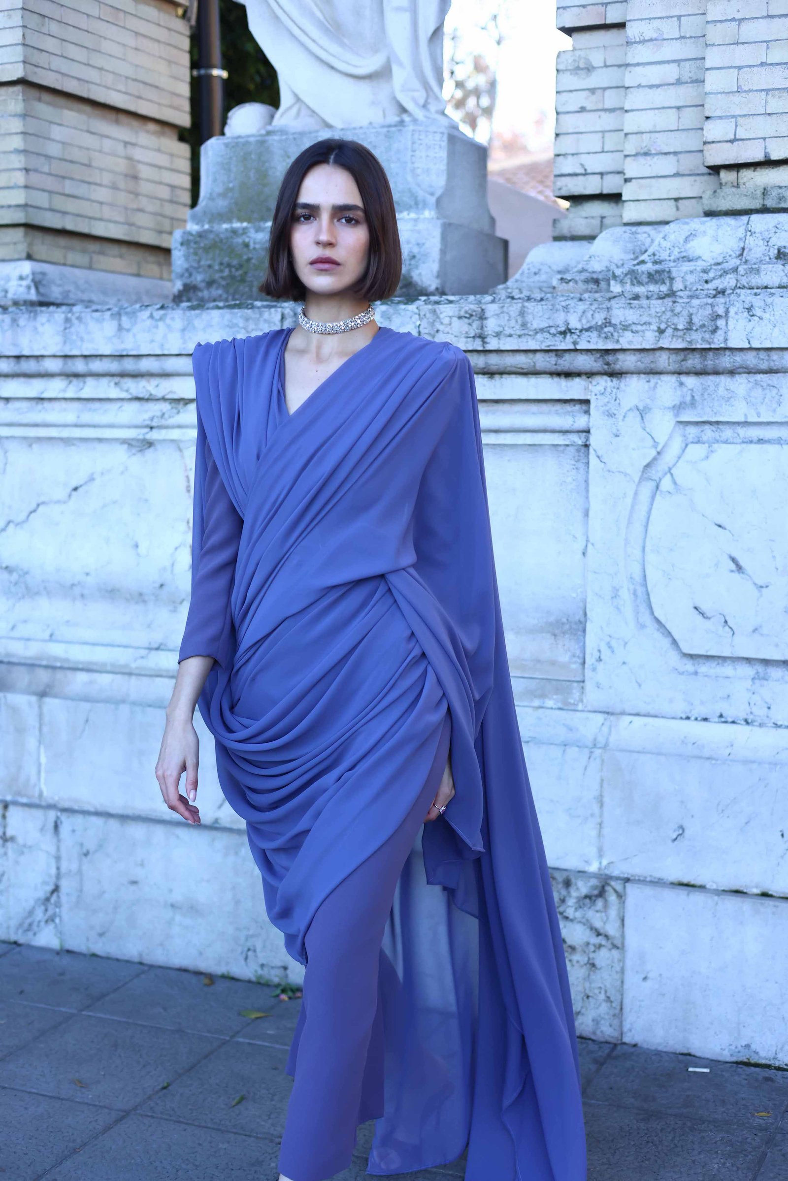 VESTIDO DRAPE